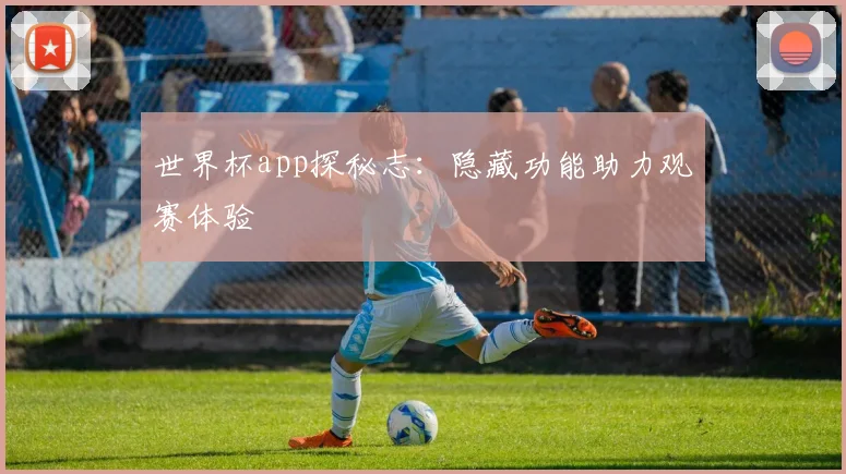 世界杯app探秘志:隐藏功能助力观赛体验